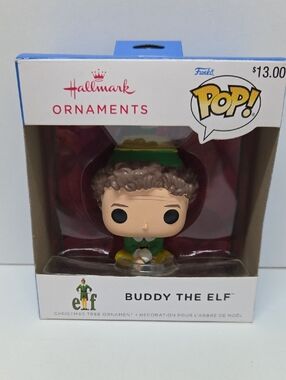 NWT Hallmark Buddy the Elf Funko Pop Ornament